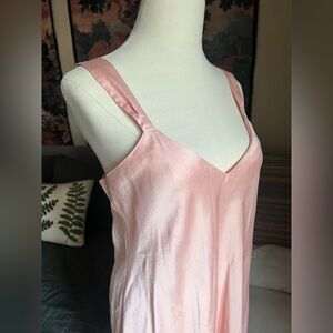100% Silk Neiman Marcus Pink Slip Nightdress